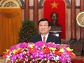 Ông Trương Tấn Sang - Ủy viên Bộ Chính trị, Chủ tịch nước Cộng hòa xã hội chủ nghĩa Việt Nam.